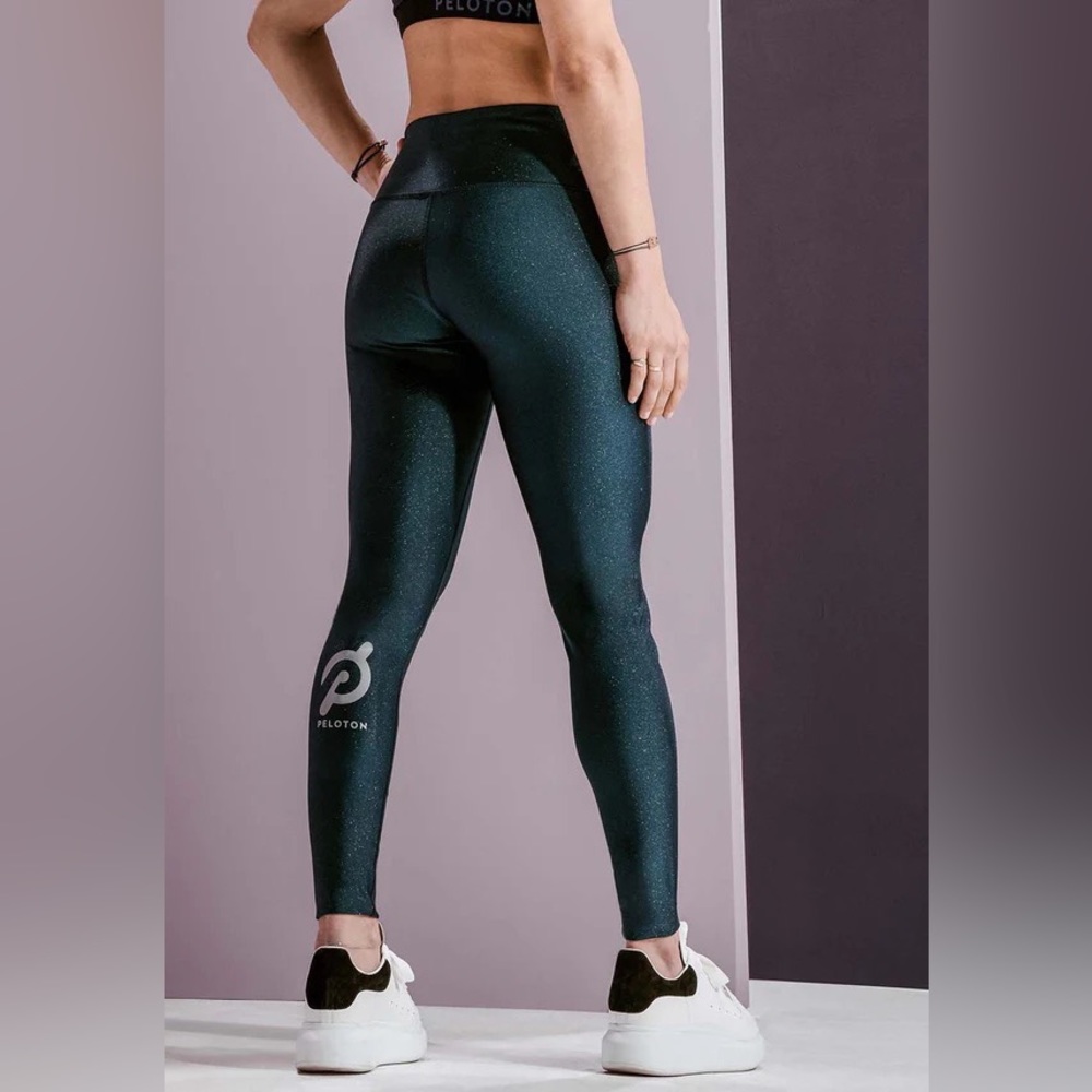 Peloton Teal Twilight Leggings
